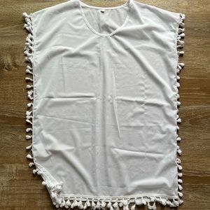 XS white coverup